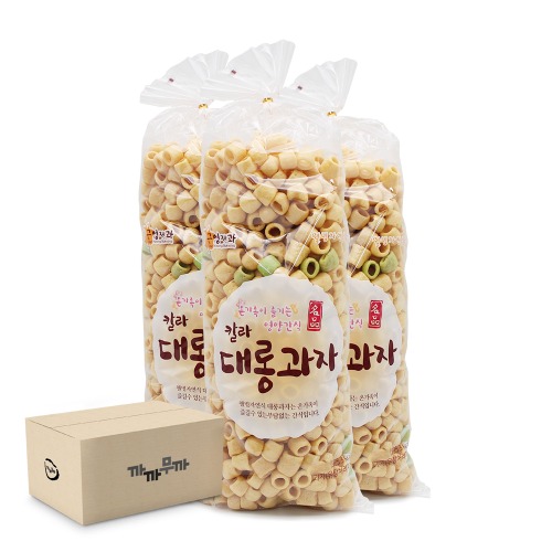 근영제과 칼라대롱과자 130g 웰빙 영양간식 (1박스-10개)