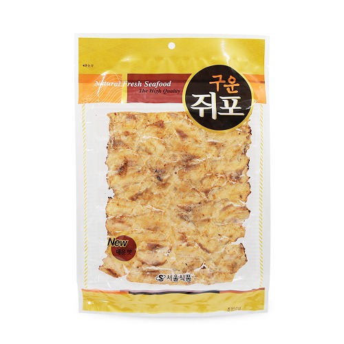 서울 구운쥐포 매운맛 사각형 50g